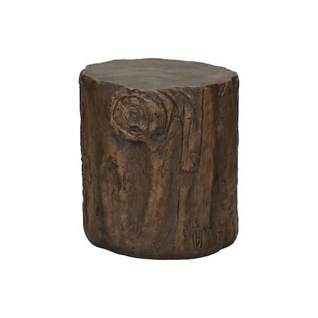Monarch Specialties Accent Table 25"h, Indoor or Outdoor, Drum, Nightstand, Round, Side Table, Walnut, Contemporary I 4123