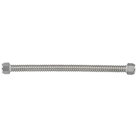 Seatsolutions 7215-18-1FIP Connector - 1 Female Iron Pipe x 18 in. - Stainless Steel SE564584