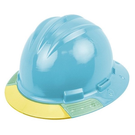 Bullard HardHat, FrontBrim, AboveView, SkyBlue AVSKRY