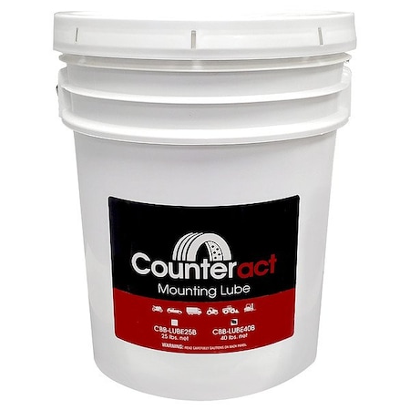 Counteract Tire Mounting Lubricant, Gel, 40 lb CBB-LUBE40B