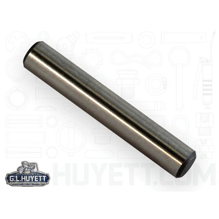 Huyett Dowel Pin, 416 Stainless Steel, 0.250 in Dia x 0.750 in Length DOWS-250-0750