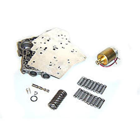 Coan COA-22020 Aluminum Reverse Pattern Transbrake Valve Body Springs, Solenoid, Valve Cast Kit, Natural COA22020