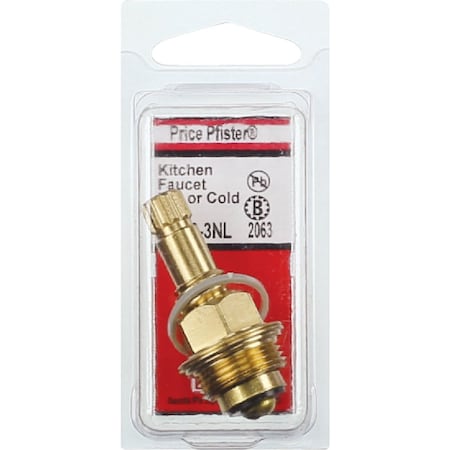 Westlake Pipe & Fittings Hot/Cold Water Price Pfister No. 2063 Faucet Stem S-320-3NL