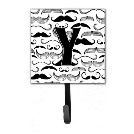 Carolines Treasures Letter Y Moustache Initial Leash and Key Holder CJ2009-YSH4
