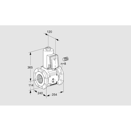 Honeywell Kromschroder VAS9125F05NA3B/PP/PP KS88205124