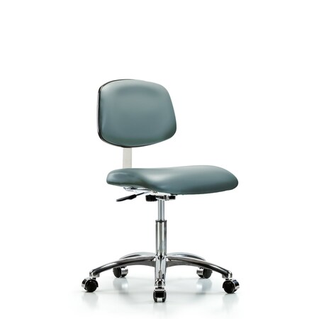 Blue Ridge Ergonomics Vinyl Clean Room Chair BR-CLR-VDHCH-CR-CC-8822