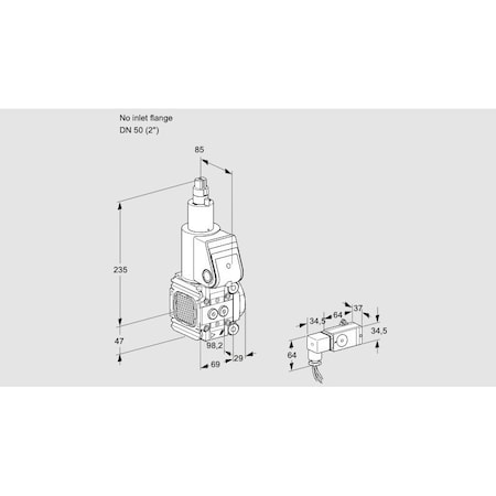 Honeywell Kromschroder VAS2T-/50N/LK KS88026235