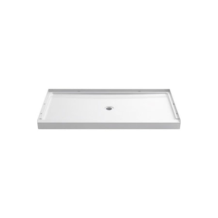 Sterling Plumbing SHOWER BASE CTR DRN WH 60X34IN 72331100-0