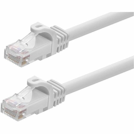 Monoprice Patch Cord, Cat 6, Flexboot, White, 5.0 ft. 9832