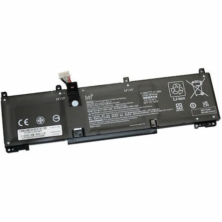 Battery Technology BTI 3-CELL 11.58V LI-ION NOTEBOOK BATTERY FOR HP ELITEBOOK 630 G9 M73472-005-BTI