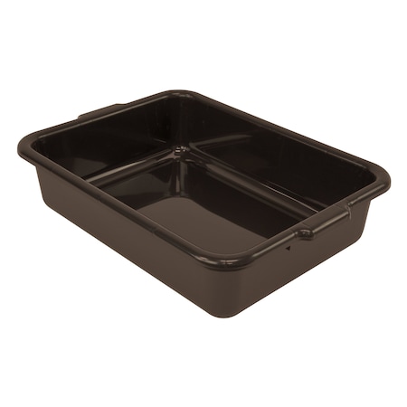 Quantum Storage Systems BUS/UTILITY TUB 21in x 15in x 5in, FLAT BOTTOM PP BROWN FSB-21155BN