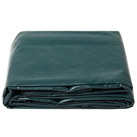 Tarps Now Heavy Duty Tarp, 16 ft x 20 ft, 20 Mil, Forest Green, Vinyl FSVC18F-1620