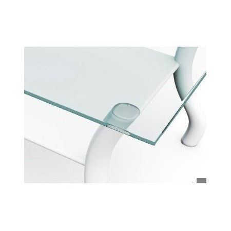 Fab Glass And Mirror Square Glass Top Flat Polished Tempered Eased Corners Table 42in x 1/4in Clear, Wall Mirror 42SQR6THFLTE