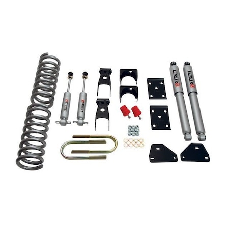 Belltech 06-08 DODGE RAM 1500 2" F/5" R W/ SP SHOCKS LOWERING KIT 810SP