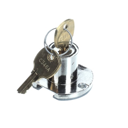 Custom Delis Equipment Lock with Keys, 6 Foot 2 Tier FSW and Remote Display CDI-262