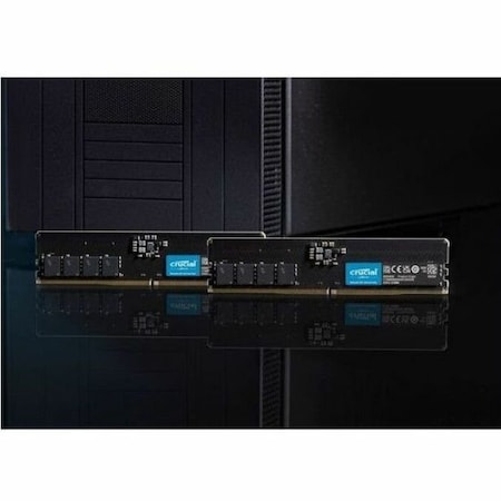 Crucial Micron 64GB 2 x 32GB DDR5 SDRAM Memory Kit CT2K32G56C46U5