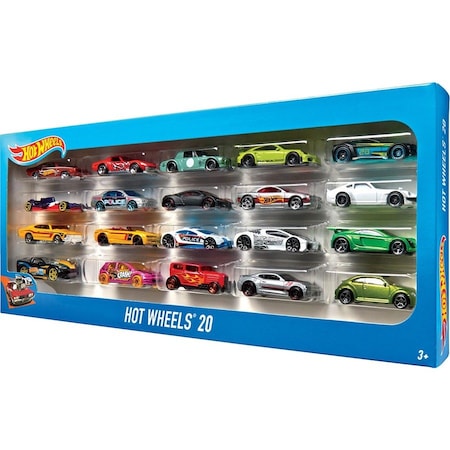 Hot Wheels Car Assorted 20 pc H7045