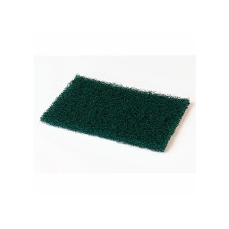 Scotch-Brite Heavy-Duty Commercial Scouring Pad, 6 in W x 9 in L, Synthetic Fiber, Green, 36PK 489-055096