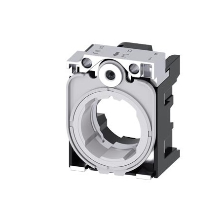 Siemens holder, 3-way, metal, Z=minimum ordering quantity 1 or a multiple 3SU1510-0AA10-0AA0-ZX01