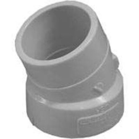 Charlotte Pipe And Foundry 2IN22-1/2DEGSTREETELBOWP PVC003260800HA