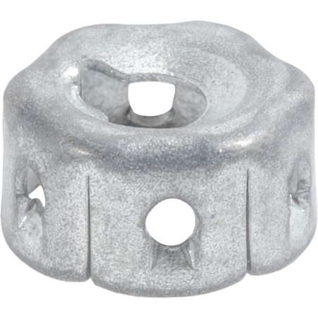 Auveco Pal Nut #8-18 Thread, 100PK 23669