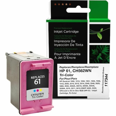 Clover Imaging Group Imaging Remanufactured Tri-Color Ink Cartridge 117344