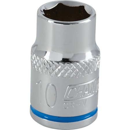 Channellock 3/8'' Drive 10 mm 6-Point Shallow Metric Socket 302705