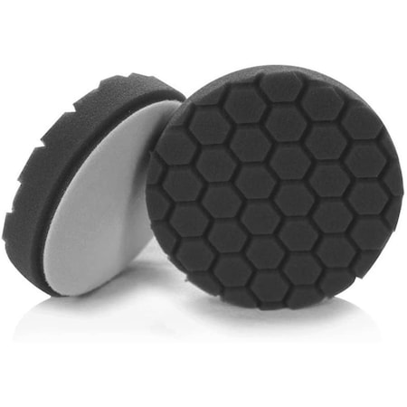 Superjock CHGBUFX-106HEX5 5.5 in. Hex-logic Premium Soft Black Finishing Pad SU2466075