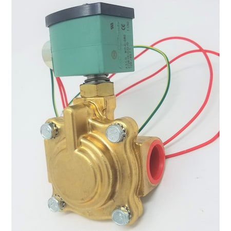 Asco 1.25in 120V Steam 5# Min 125# Max Cv=15 8220G027 120/60 110/50