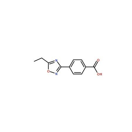 Ak Scientific 4-(5-Ethyl-1, 2, 4-oxadiazol-3-yl)benzoic acid (250mg), CAS 769132-76-5 5978AJ-250mg