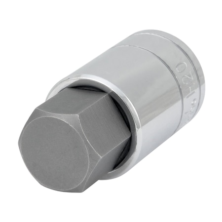 Performance Tool W32990 1/2 Drive Hex Bit Socket, 20mm