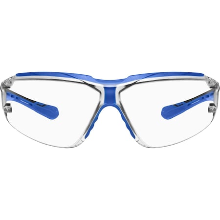 Ironwear Dielectric Wraparound Premium Anti Fog Safety Glasses, Blue, Clear 3175-N-C/A