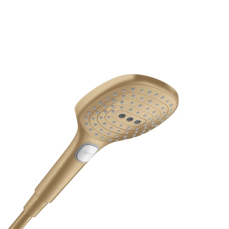 Hansgrohe Raindance Select E Handshower 120 3-Jet, 2.0 GPM in Brushed Bronze 04528140