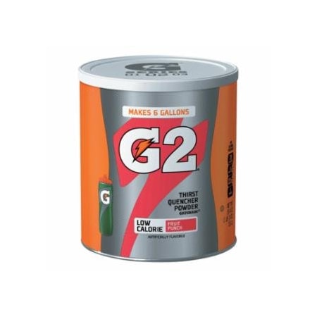 Gatorade G2 Powder, Fruit Punch, 19.4 oz, Canister, 3PK 308-13442