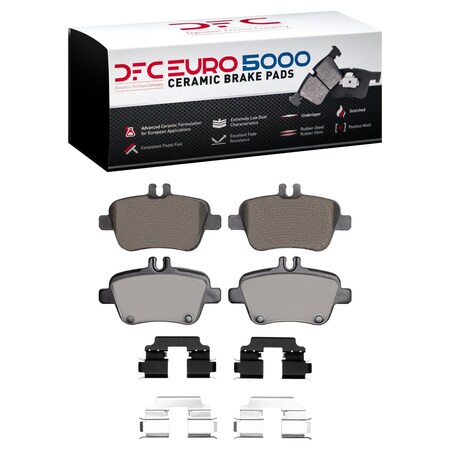 Dfc 5000 Euro Ceramic Disc Brake Pad Set,  1600-1646-01