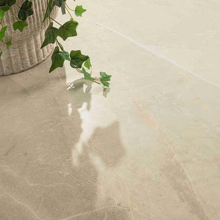 Ackland Sonoma Sand 48 in. x 48 in. Matte Porcelain Marble Look Floor and Wall Tile, 46PK AKNPTSONSAND48X48M-PL