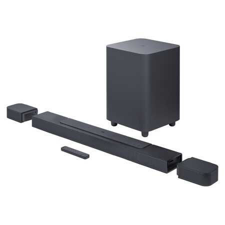 Jbl Bar 700 Multibeam Soundbar And Subwoofer, Black JBLBAR700PROBLKAM