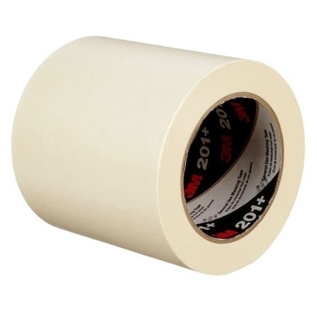 3M General Use Masking Tape, Tan, 4.5 In x 60 yd 201+
