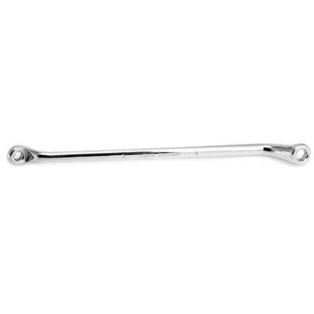 Perform Tool Wrench Offset Brake Bleeder Wrench; 7 x 9 mm Size; Chrome Plated; Chrome Vanadium Steel W80619