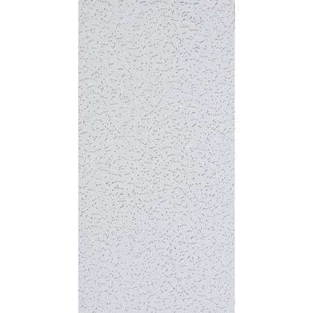 Usg Fifth Avenue Ceiling Panel, 4 ft L, 2 ft W, 5/8 in Thick, Mineral Fiber, White, 8PK 220
