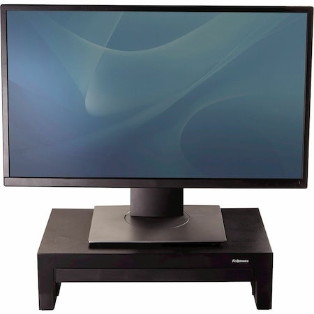 Fellowes RAISES MONITORS UP TO 21IN OR 40 LBS. TO COMFORTABLE VIEWING HEIGHT WHILE MAXIMI 8038101