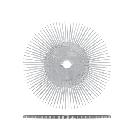 Dedeco SUNBURST 4'' TS DISCS WHITE 120 GRIT (A/O), 12PK 2438