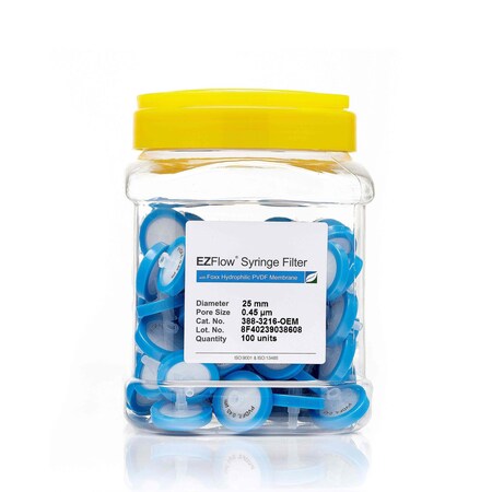 Foxx Life Sciences EZBio Single Use Assembly, Media Bottle, 500mL, PETG, Vented with Tubing, Sterilized, 10PK 437-0005-FLS