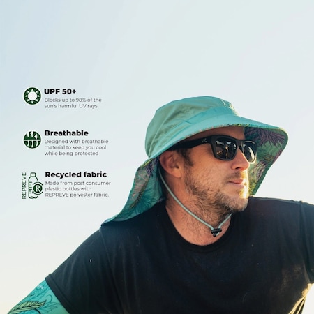 Farmers Defense Sea-Weed Sun Hat HT-SN-SEA