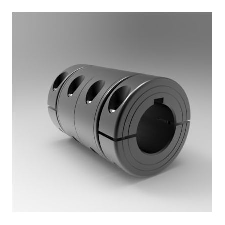 Stafford 5/8 inx5/8 inID, Bal. 2PC Cplg/Kwy 5L010010FKPSC