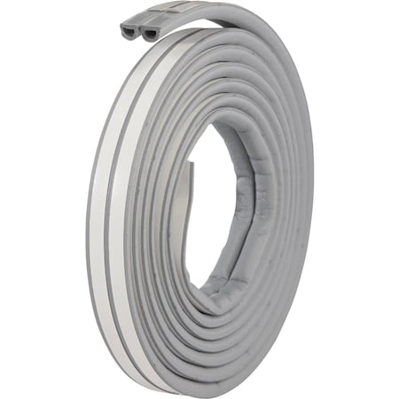 Do It Best 17 Ft. 5/16'' Grey Rubber Weatherstrip V25GADB