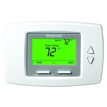 Honeywell Fan Coil Thermostat, Line Voltage, White TB6575B1000/U