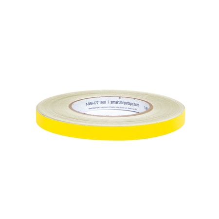 Smart Stripe Smart Stripe Vinyl Tape - Yellow, 0.5in x 130ft SS0501