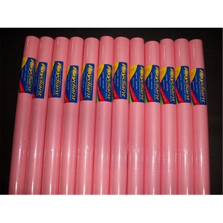 Riteco Raydiant Fade Resistant Art Rolls Pink 24 In. X 12 Ft. 12 Pack, 12PK 80041