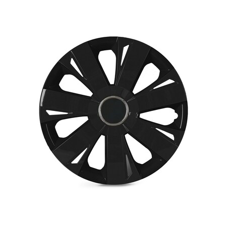 Altertrim 14 in Univ Hubcaps, Snap-On, (Blk Matte), 4PK CHB-5077-BP-14